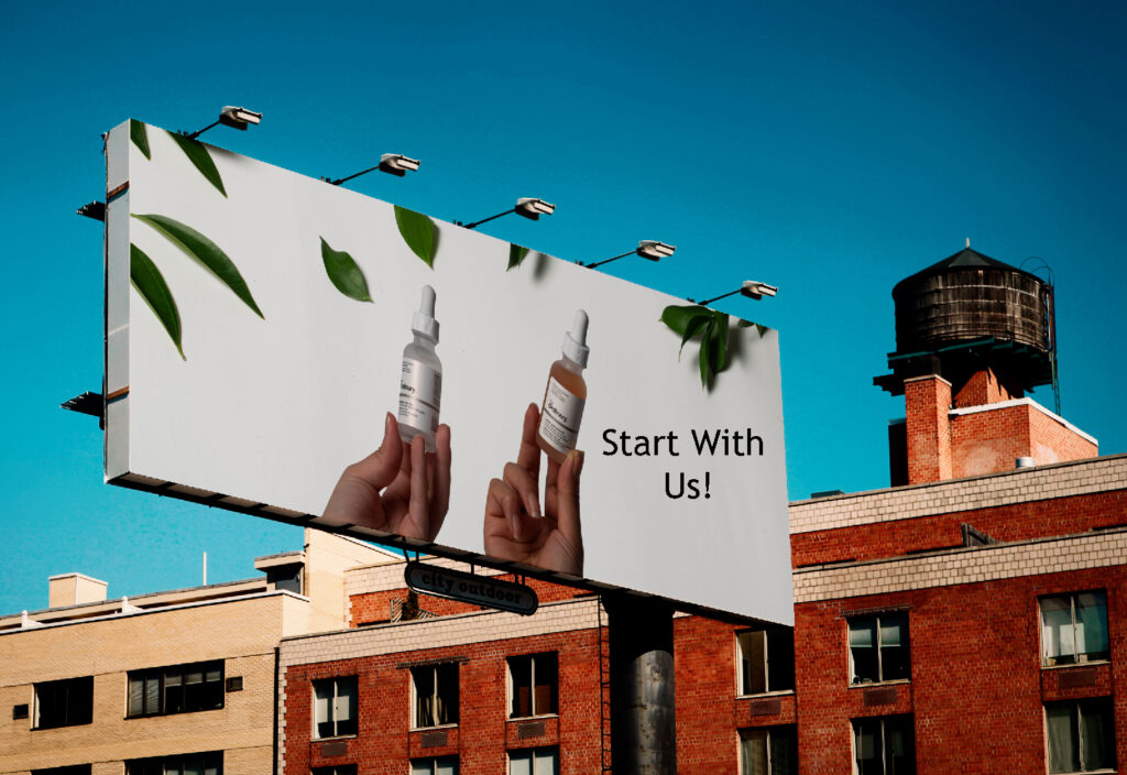 Billboard Ad of "The Ordinary"