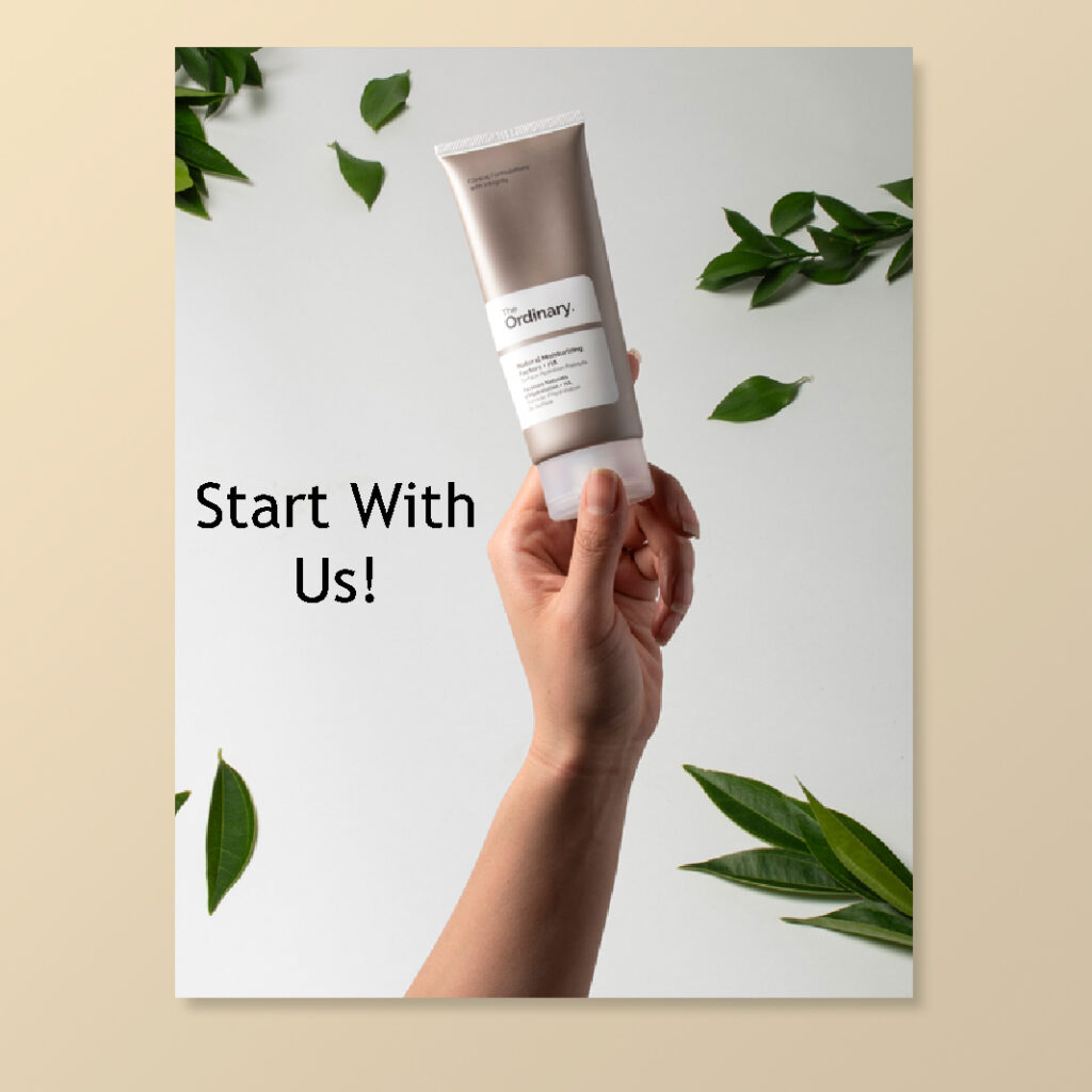 Print Ad of "The Ordinary"